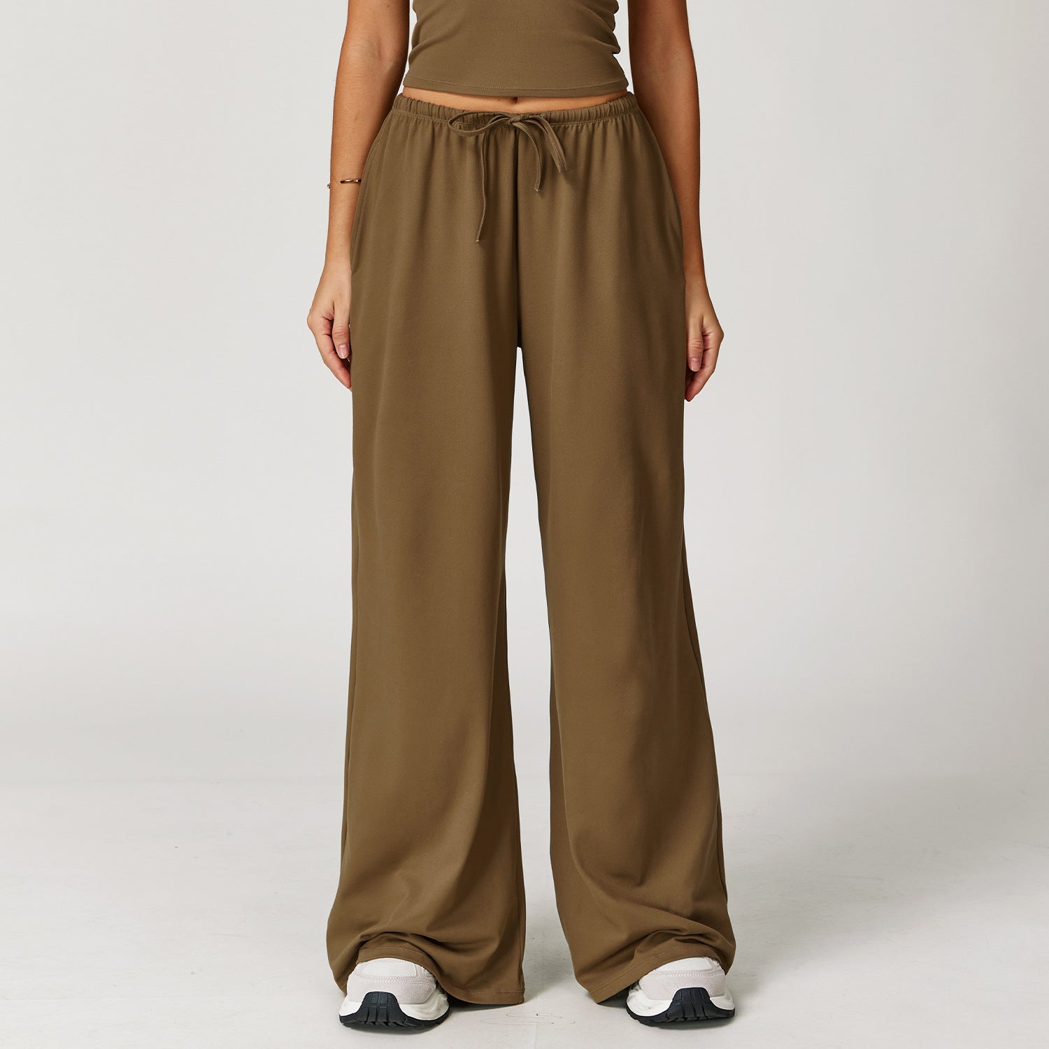 Brushed long pants