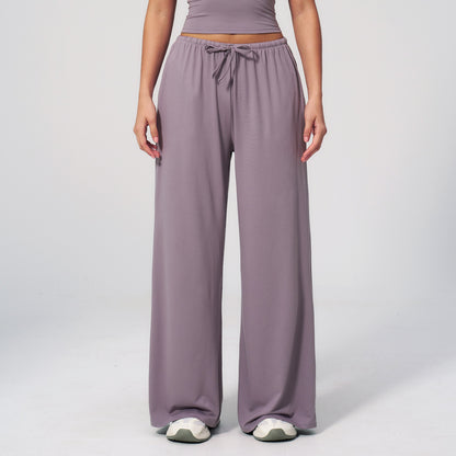 Brushed long pants
