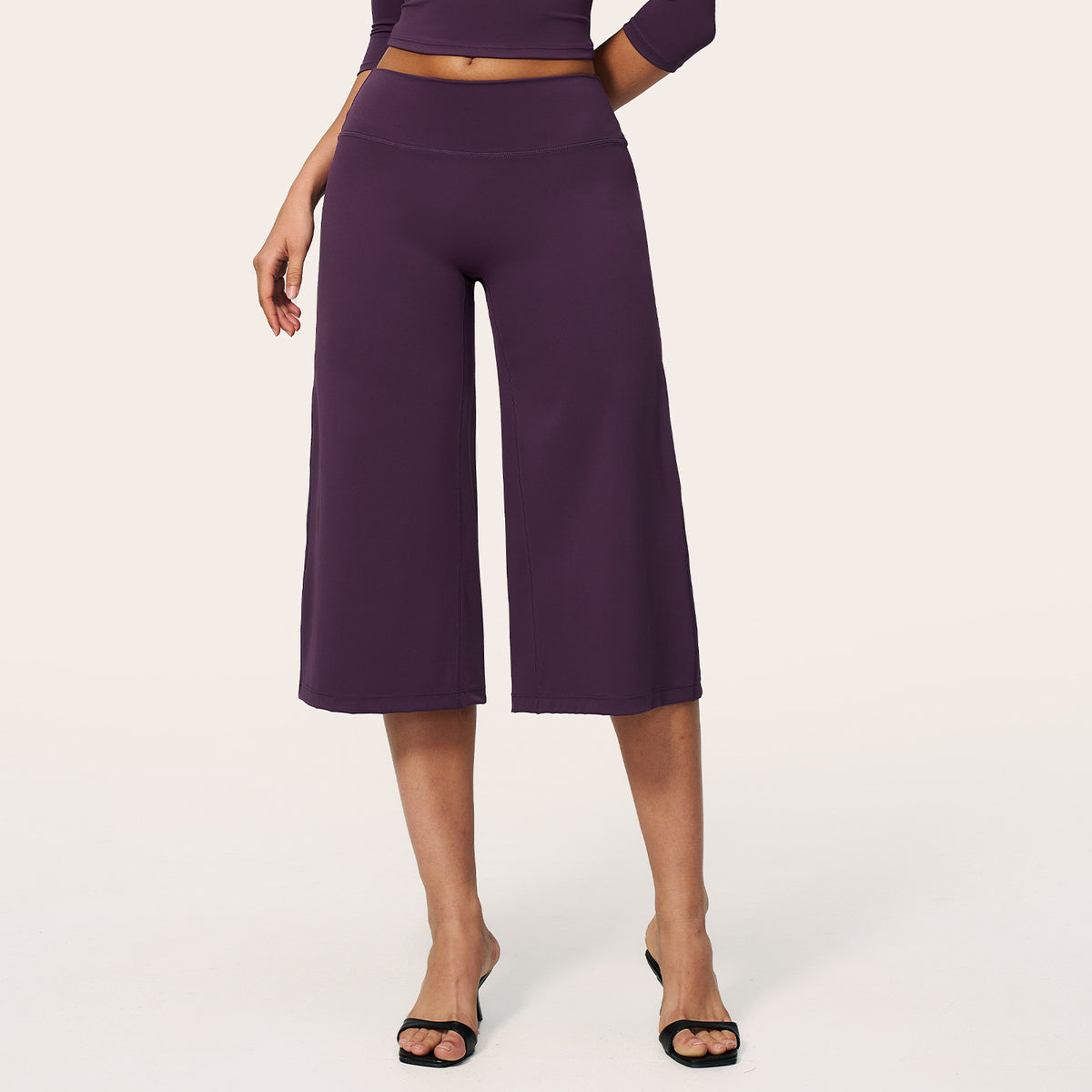 Brushed Yoga Shorts High Waist Quick Dry Loose Fit