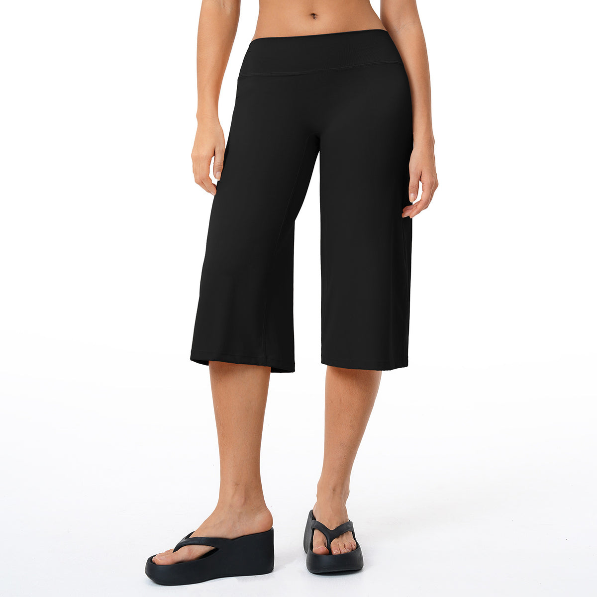 Brushed Yoga Shorts High Waist Quick Dry Loose Fit
