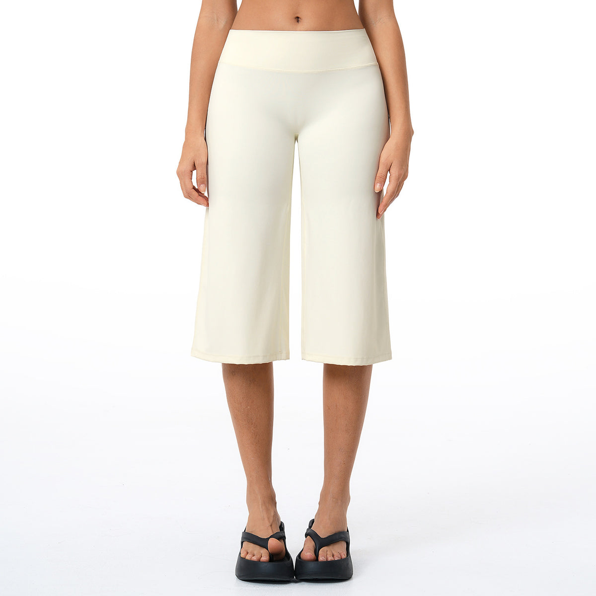 Brushed Yoga Shorts High Waist Quick Dry Loose Fit
