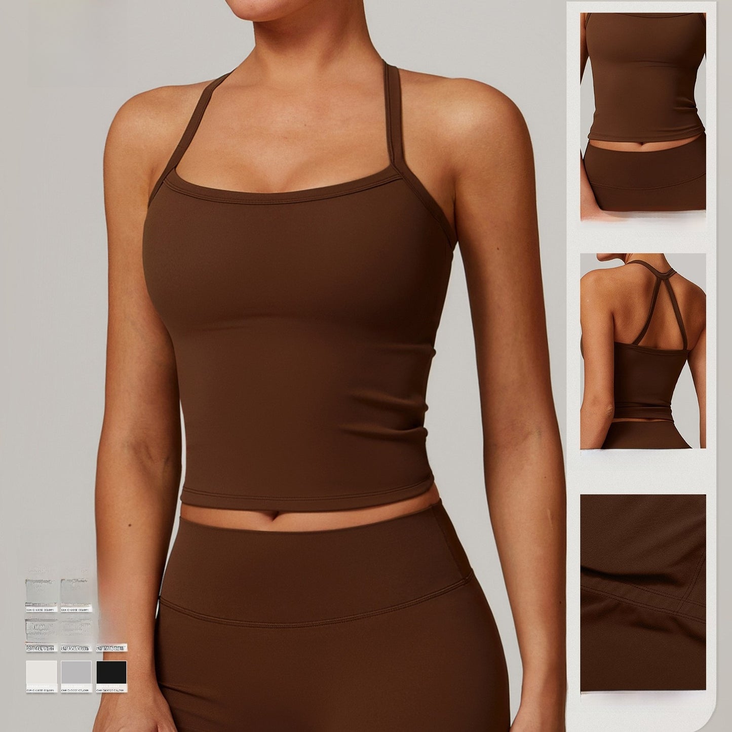 Brushed Yoga Vest