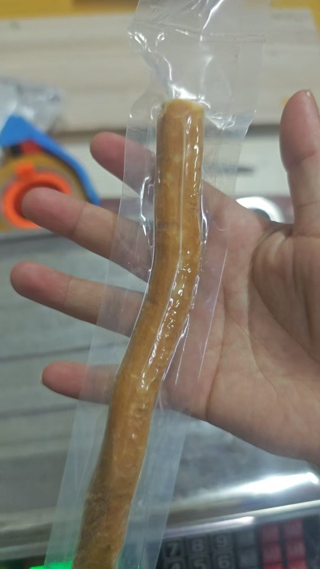 Brushing stick