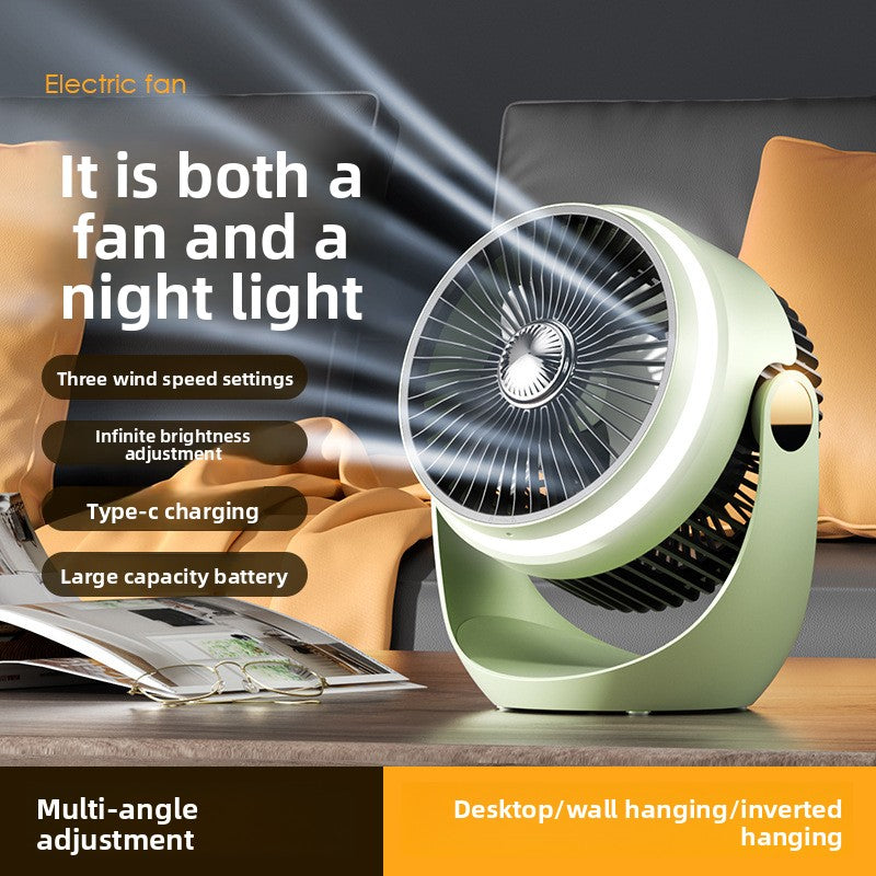 Brushless Air Circulation Desk Fan