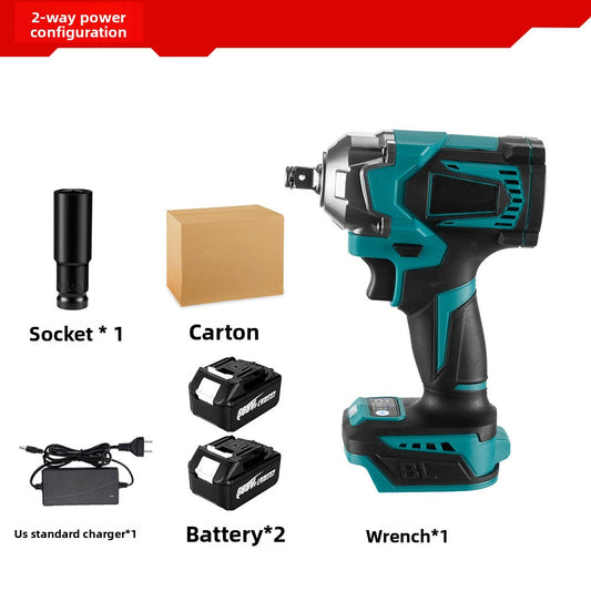Brushless Electric Impact Wrench High Torque Cordless Tool