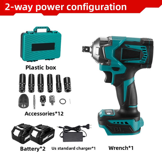 Brushless Electric Impact Wrench High Torque Cordless Tool