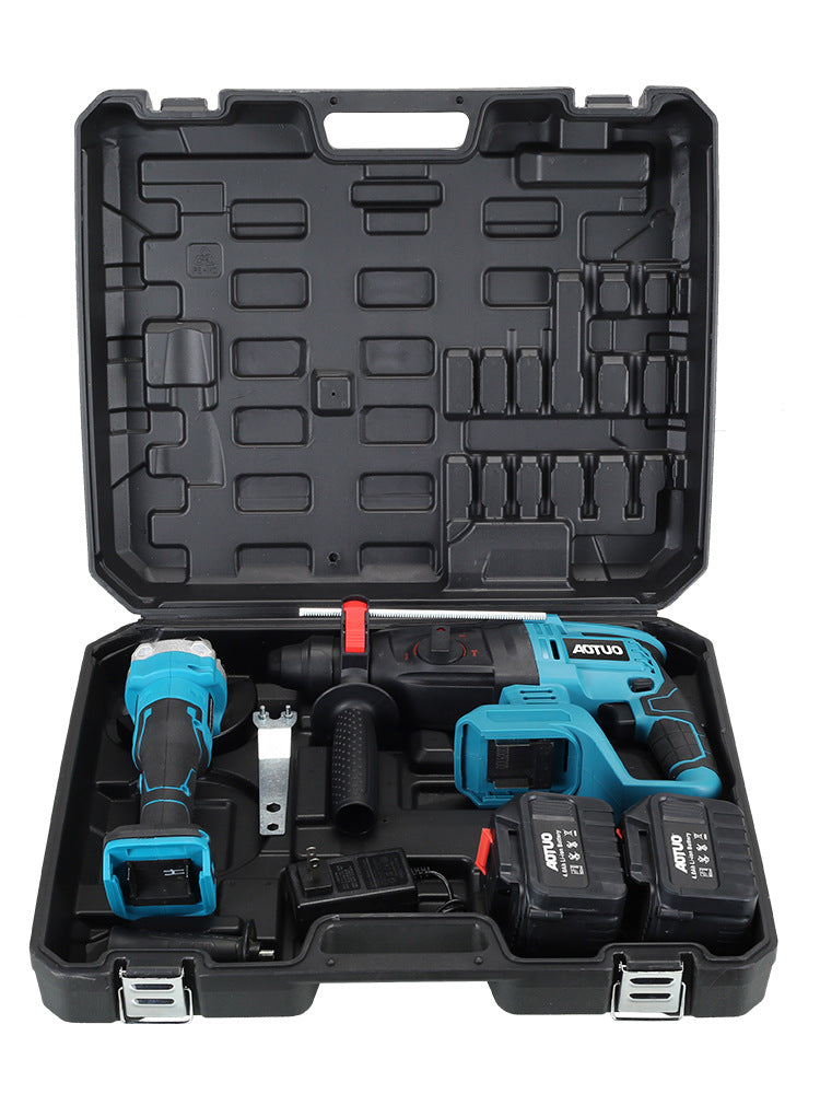Brushless Lithium Power Tool Set with Multiple Attachments
