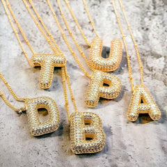 Gold bead chain
