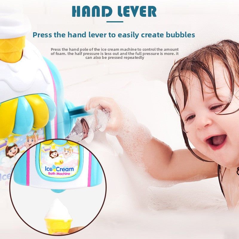 Bubble-making machine toy