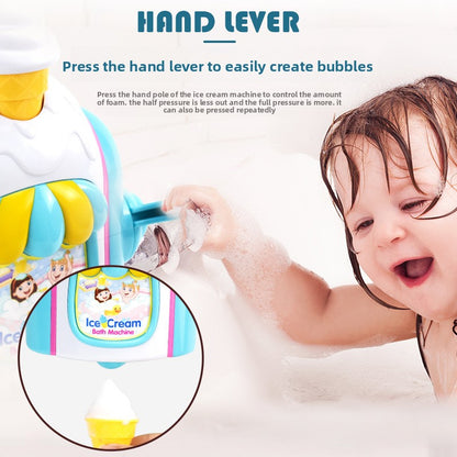 Bubble-making machine toy