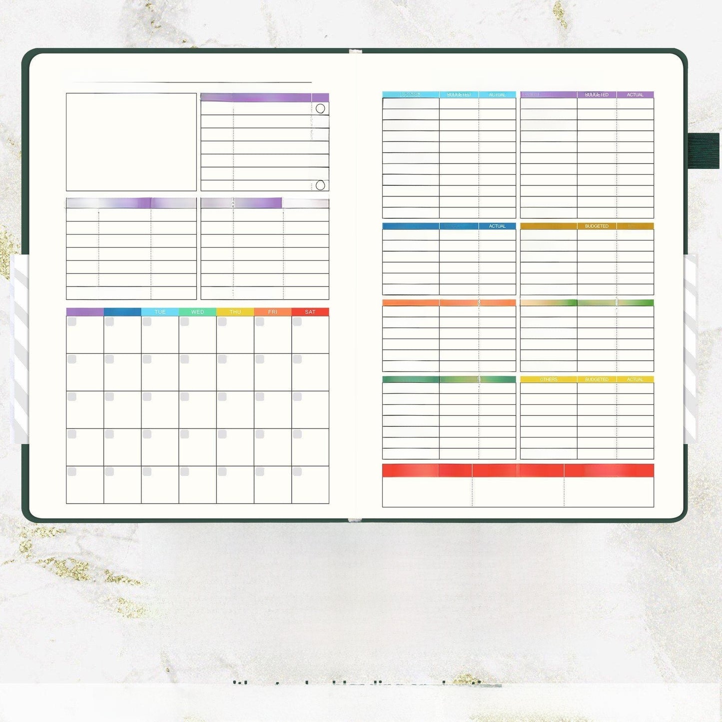 Budget notebook