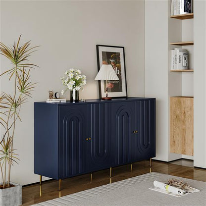 Buffet server cabinet storage locker