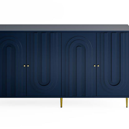 Buffet server cabinet storage locker