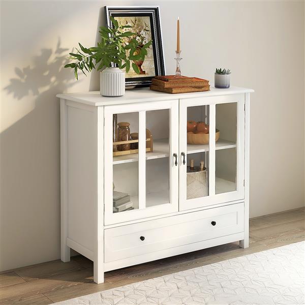 Buffet storage lockers