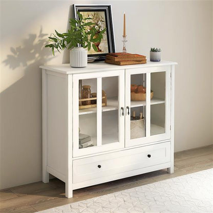 Buffet storage lockers