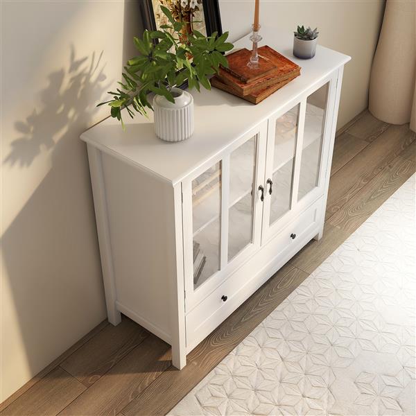 Buffet storage lockers