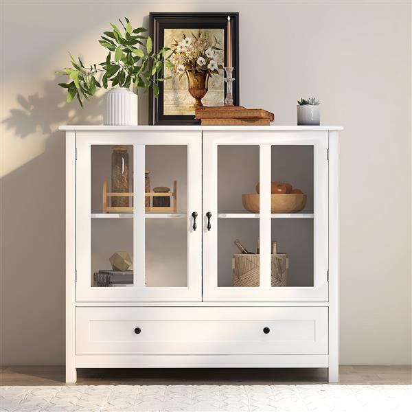 Buffet storage lockers