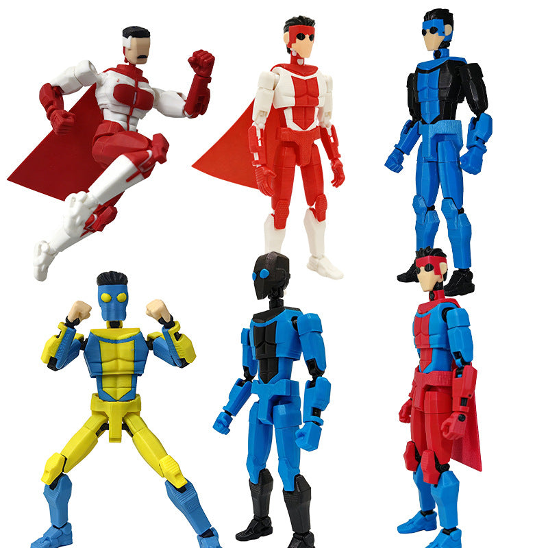 Buildable figurine model