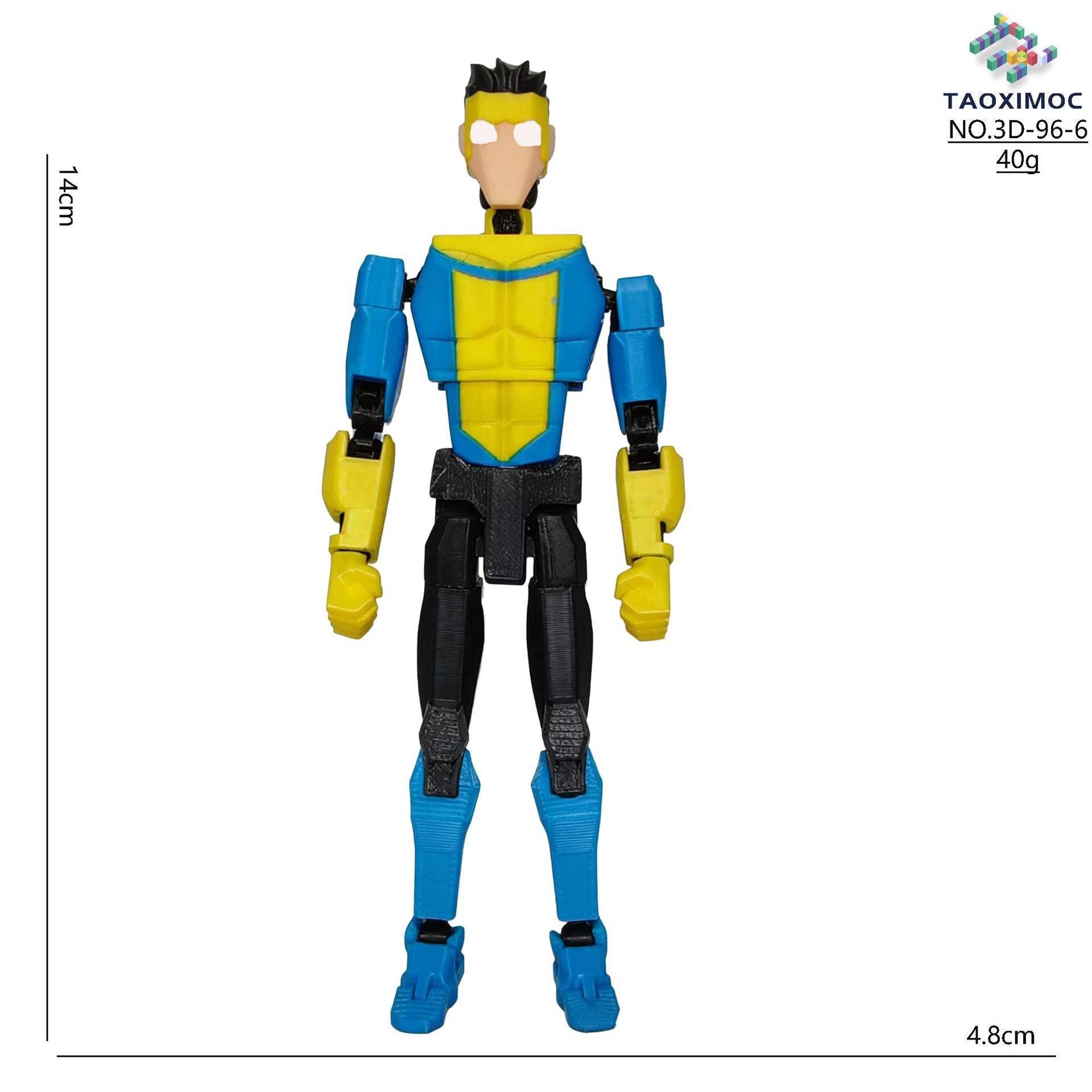 Buildable figurine model