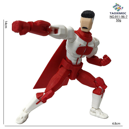 Buildable figurine model