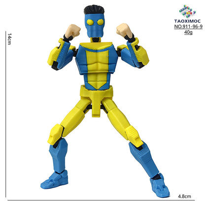 Buildable figurine model