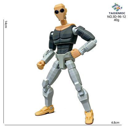 Buildable figurine model