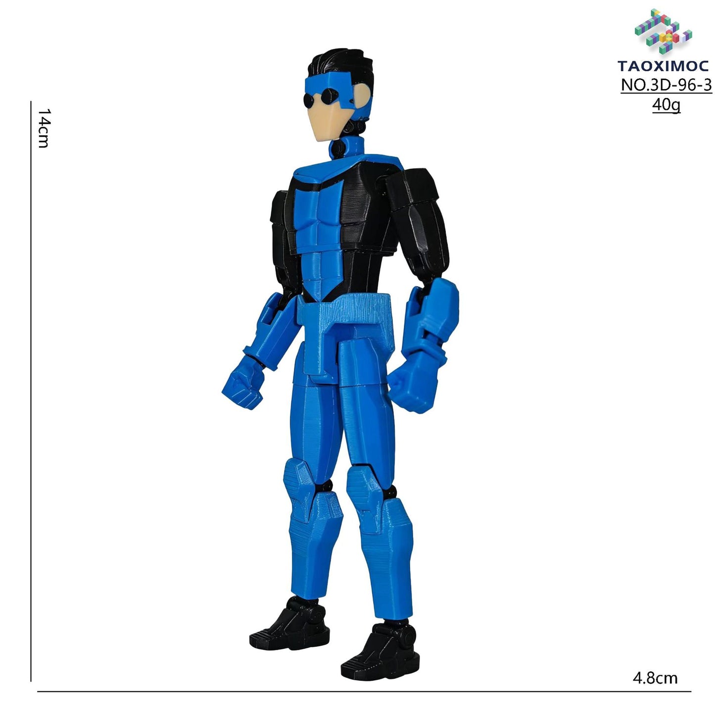 Buildable figurine model