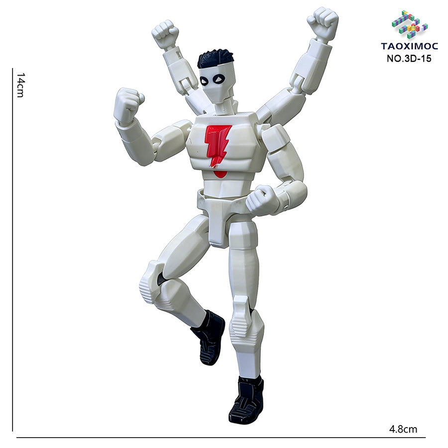Buildable figurine model