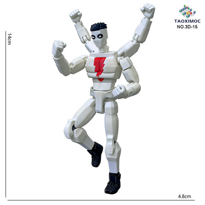 Buildable figurine model
