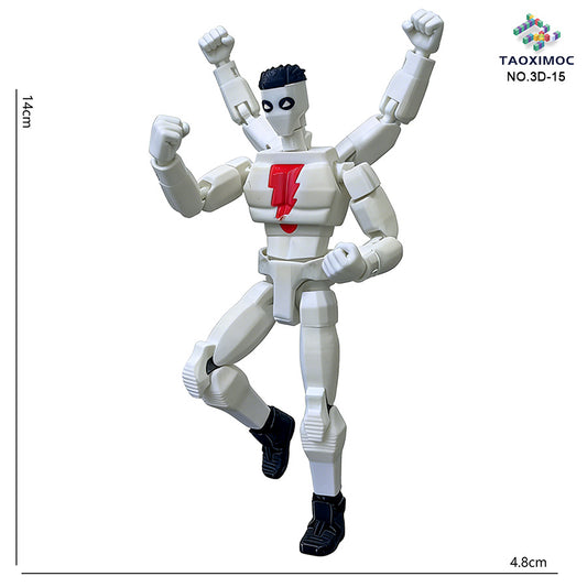 Buildable figurine model