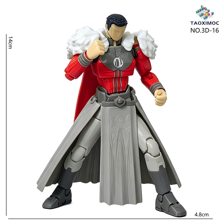 Buildable figurine model