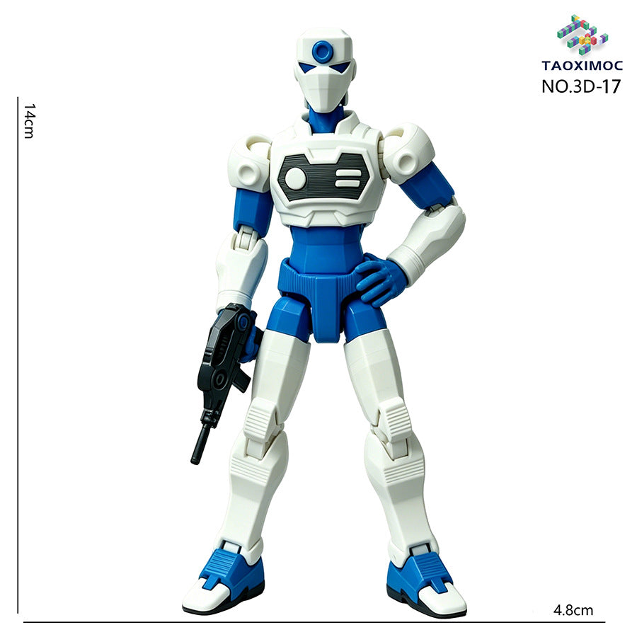 Buildable figurine model