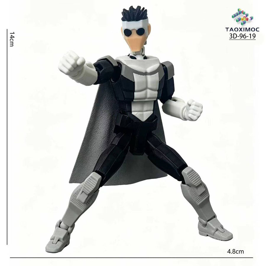 Buildable figurine model