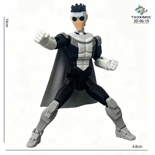 Buildable figurine model