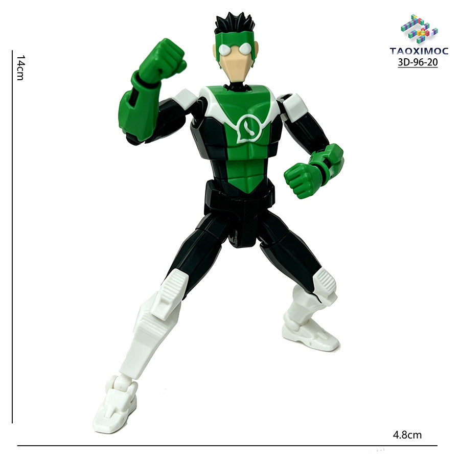 Buildable figurine model