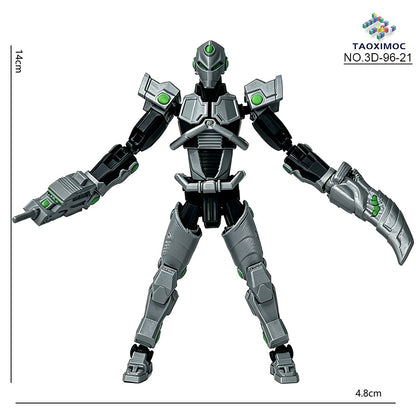 Buildable figurine model