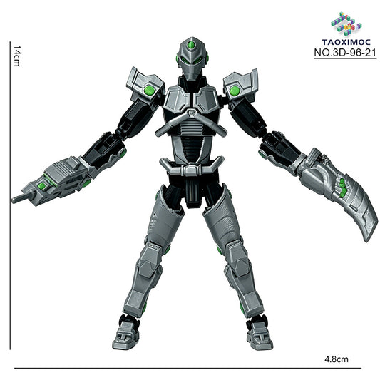 Buildable figurine model