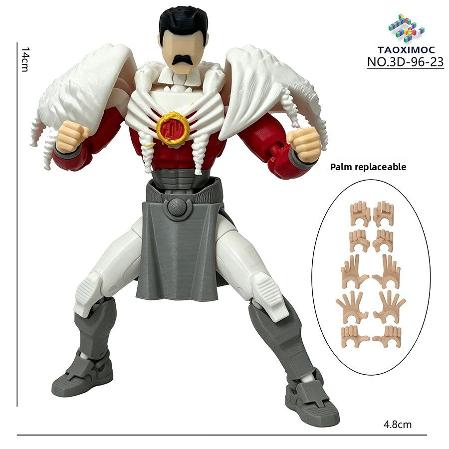 Buildable figurine model