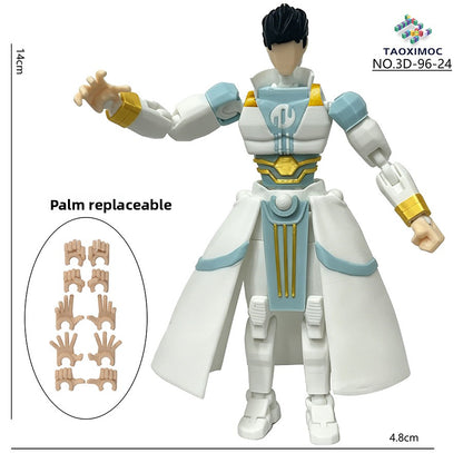 Buildable figurine model