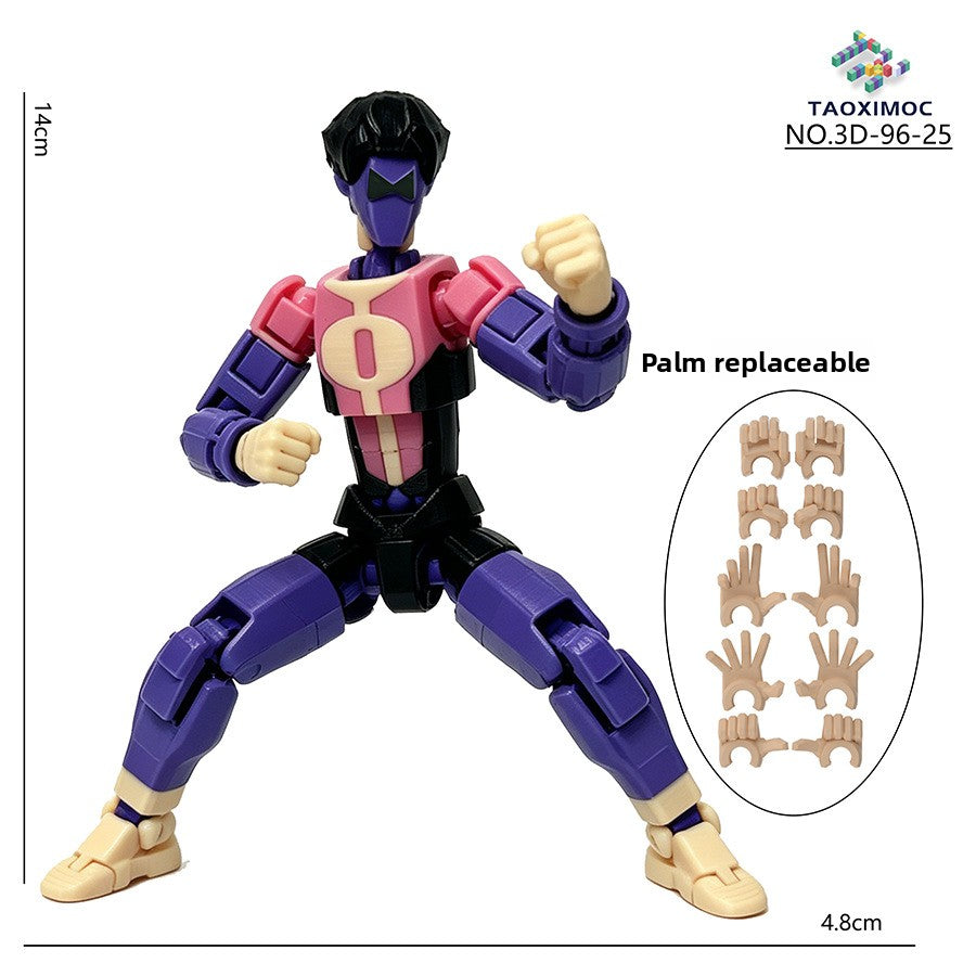 Buildable figurine model