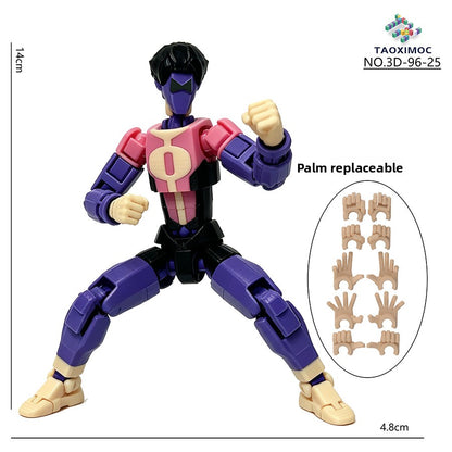 Buildable figurine model