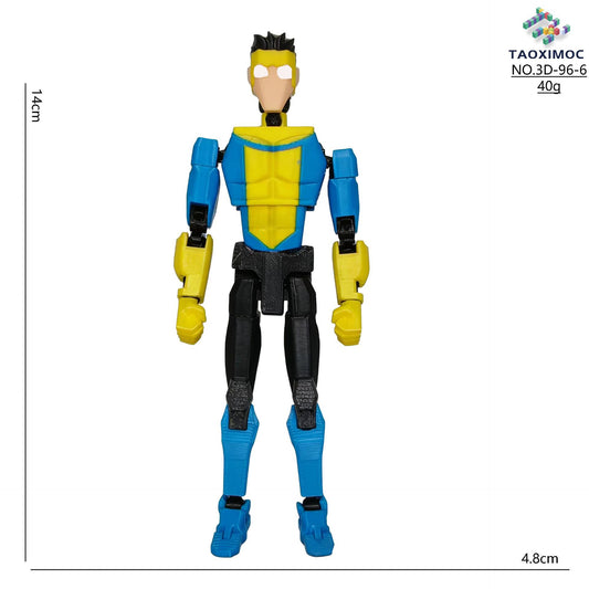 Buildable figurine model
