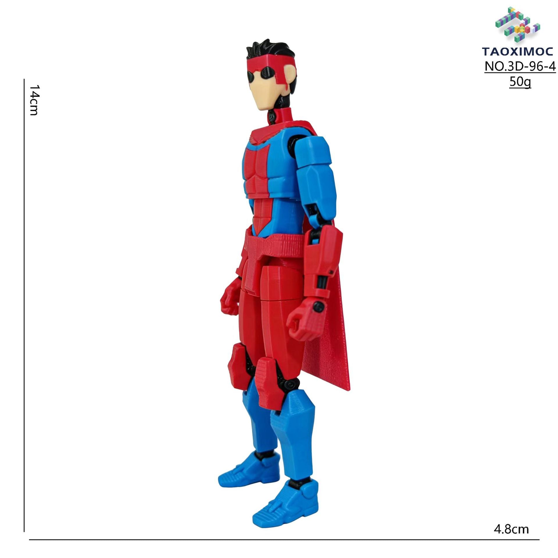 Buildable figurine model