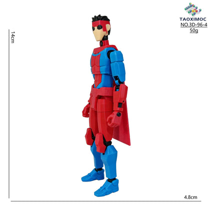 Buildable figurine model