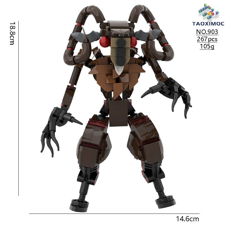 Building block figurines