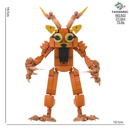 Building block figurines