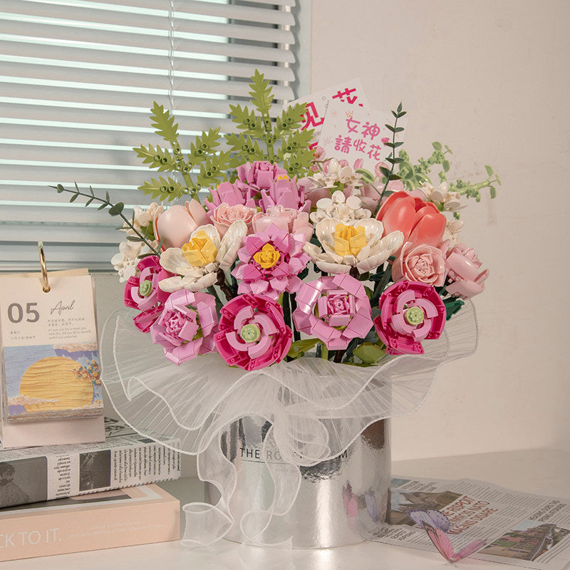 Building Block Flowers