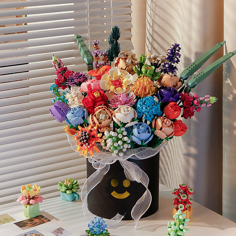 Building Block Flowers