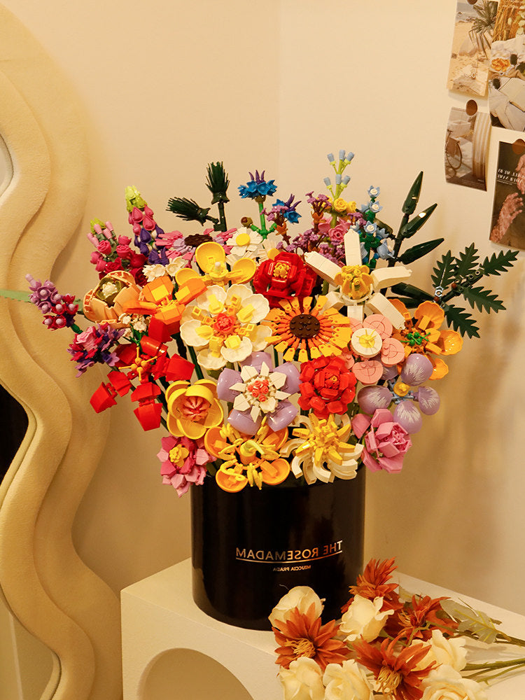 Building Block Flowers