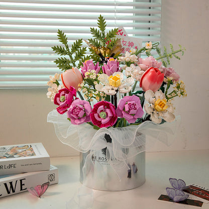 Building Block Flowers